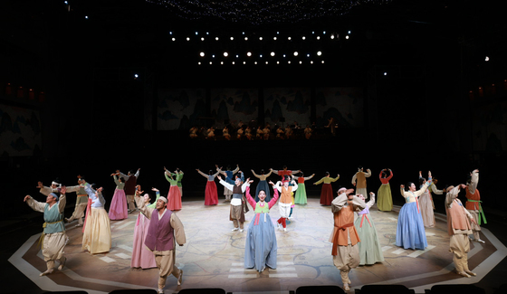 광주에 온 마당놀이 '홍길동이 온다'