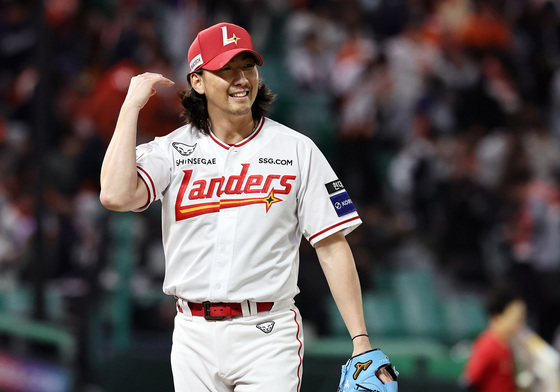 SSG 문승원 '성공적'