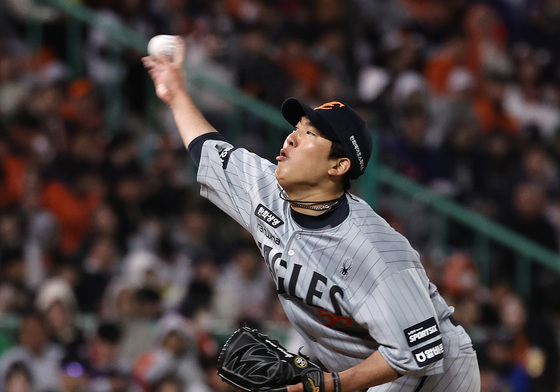 역투하는 한화 박상원