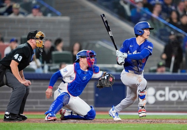 '다저스 라인업 변경' 김혜성, 토론토전 선발 출전…시즌 첫 장타