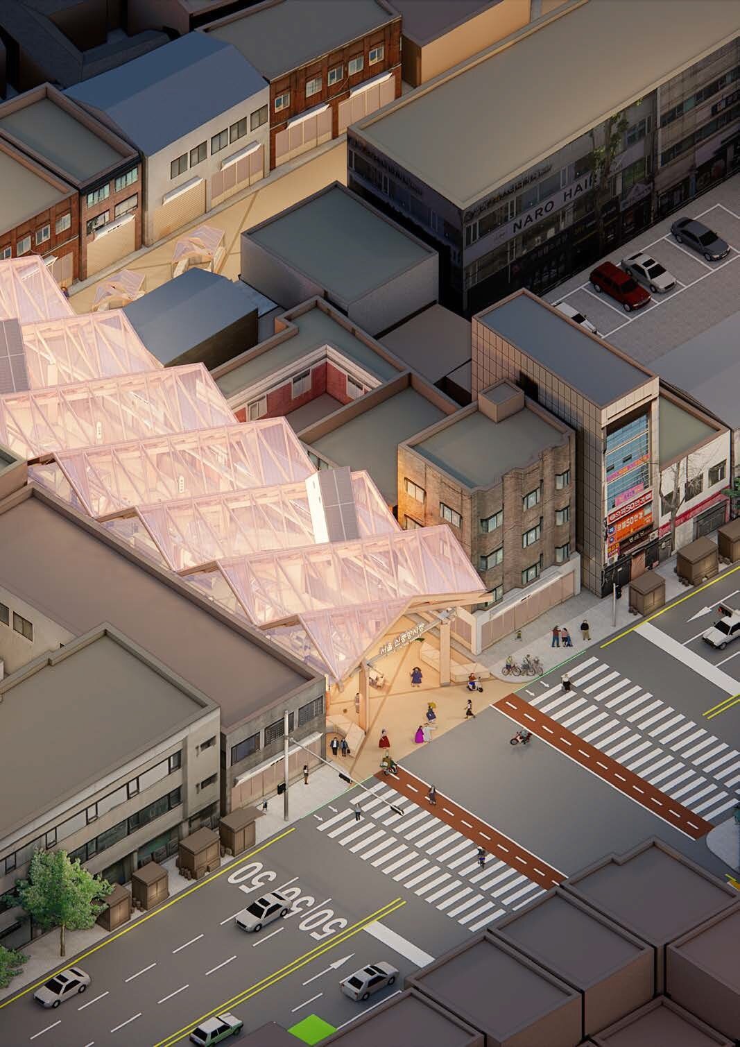 본문 이미지 - 신중앙시장 조감도