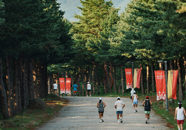 켄싱턴리조트 설악밸리, '숲속 러닝' 패키지 가동…뉴발란스 장비 대여