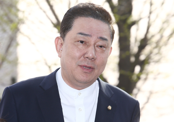 김병기 의원, 6차 소환조사 출석