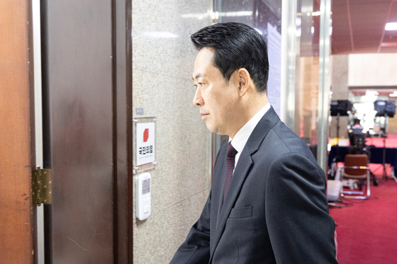 공개 일정 없이 국회 출근하는 장동혁 대표