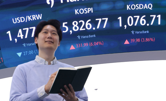 휴전에 살아난 투심…코스피 6% 급등, 매수사이드카