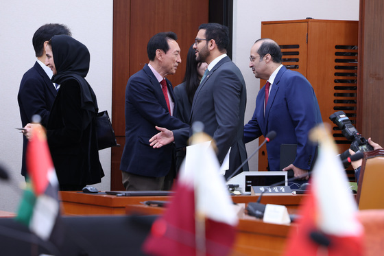 중동 7개국 주한대사 만나는 김석기 위원장