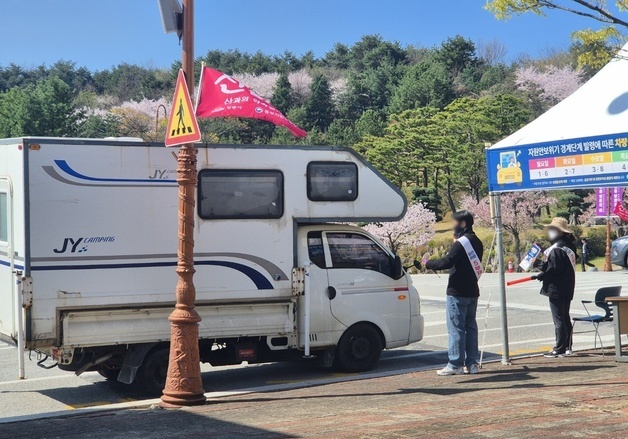 강릉시청 1100대 중 335대만…'2부제' 첫날 강원 관공서 주차장 한산