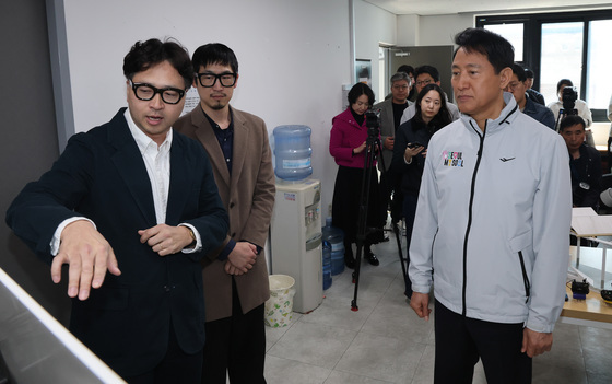 오세훈 서울시장, 신중앙시장 혁신사업 설명회 참석