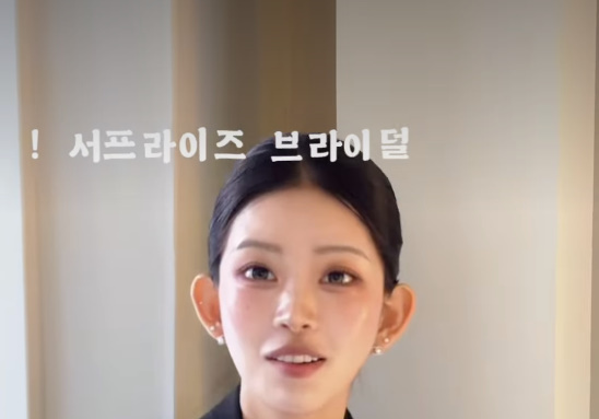 '5월 결혼' 최준희, 브라이덜 파티서 미모 절정 "나의 꽃밭 공주들"