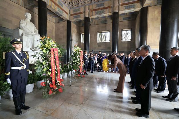 '친중' 대만 야당 대표 "日제국주의 상처 여전히 치유 안돼"
