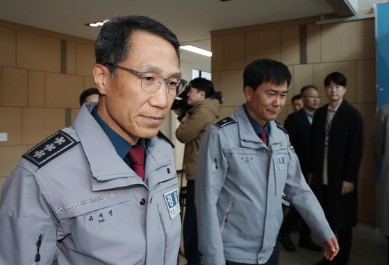 경기남부경찰청 사이버수사과 치안현장 방문 마친 유재성 경찰청장 직무대행