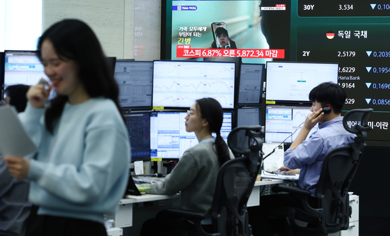 6% 급등 장마감한 코스피
