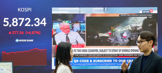 호르무즈 개방, 코스피 상승 마감