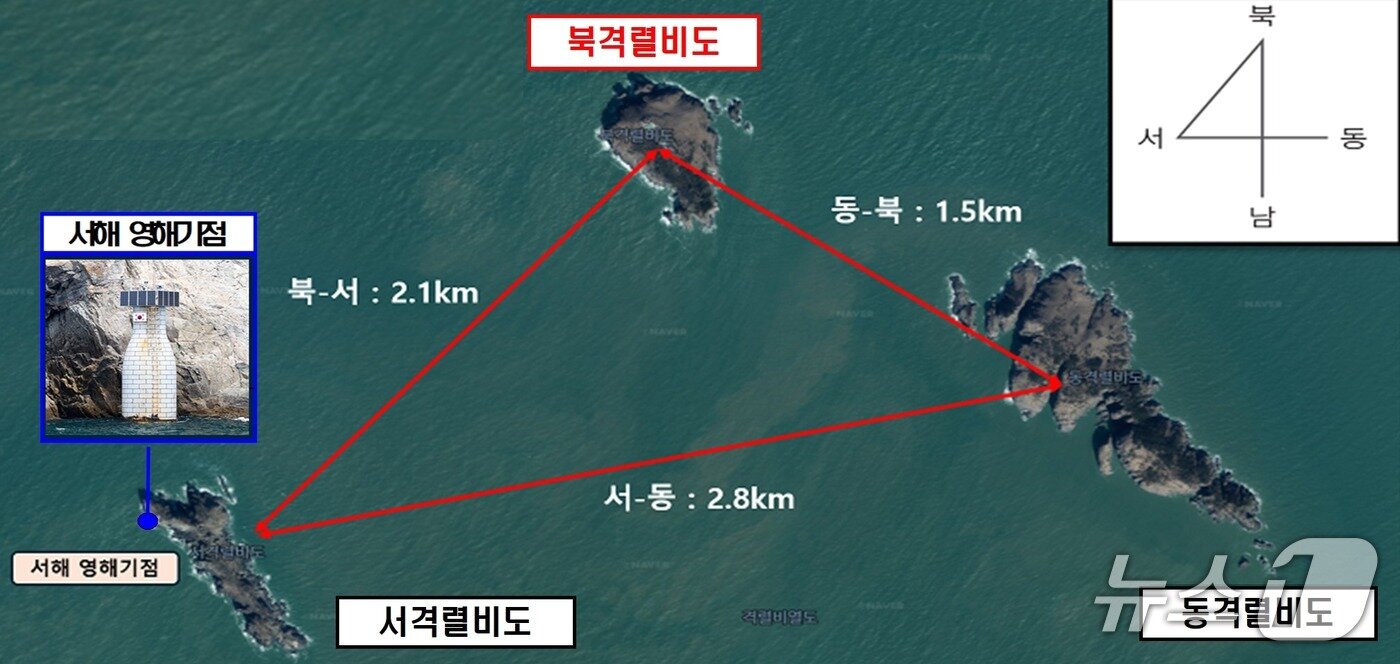 본문 이미지 - 격렬비열도 도서현황(대산수산청 제공. 재판매 및 DB금지)2026.4.8/뉴스1