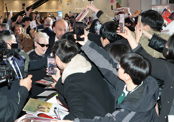 메릴 스트립, 한국 팬들과 소중한 만남