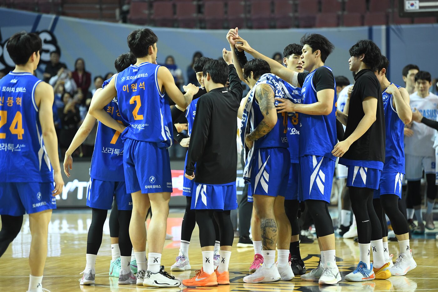 본문 이미지 - 프로농구 서울 삼성이 5년 연속 최하위 불명예를 떠안았다.(KBL 제공)