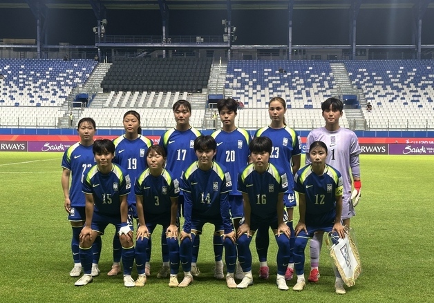 U20 여자축구, 아시안컵서 북한에 0-5 패배…조 2위로 8강