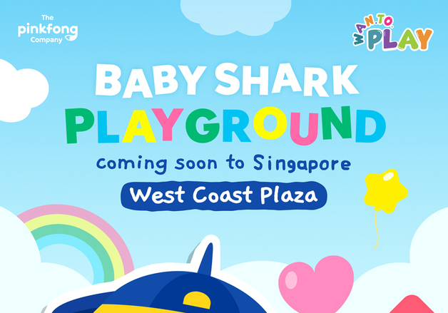 글로벌 아기상어 돌풍에…싱가포르에 '아기상어 키즈카페' 등장