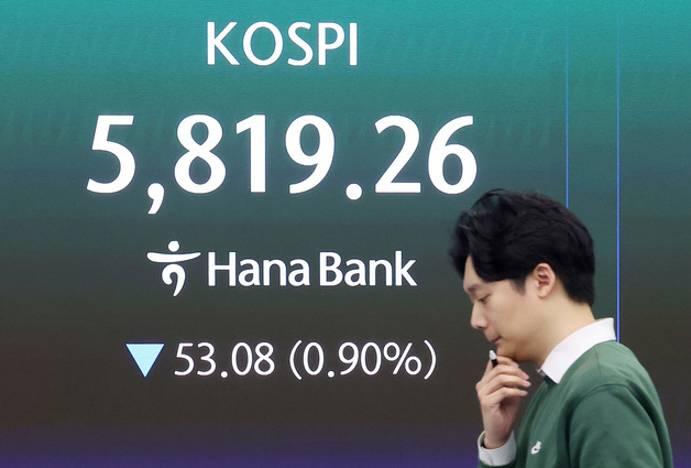[뉴스1 PICK]'불안한 휴전' 코스피 하락 출발