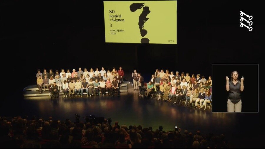 본문 이미지 - 제80회 아비뇽 페스티벌 프로그램 발표 전경 _아비뇽 페스티벌 홈페이지