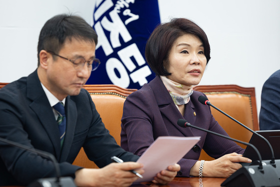 한정애 "장특공제 폐지 검토한 적 없다…野 악의적 프레임"