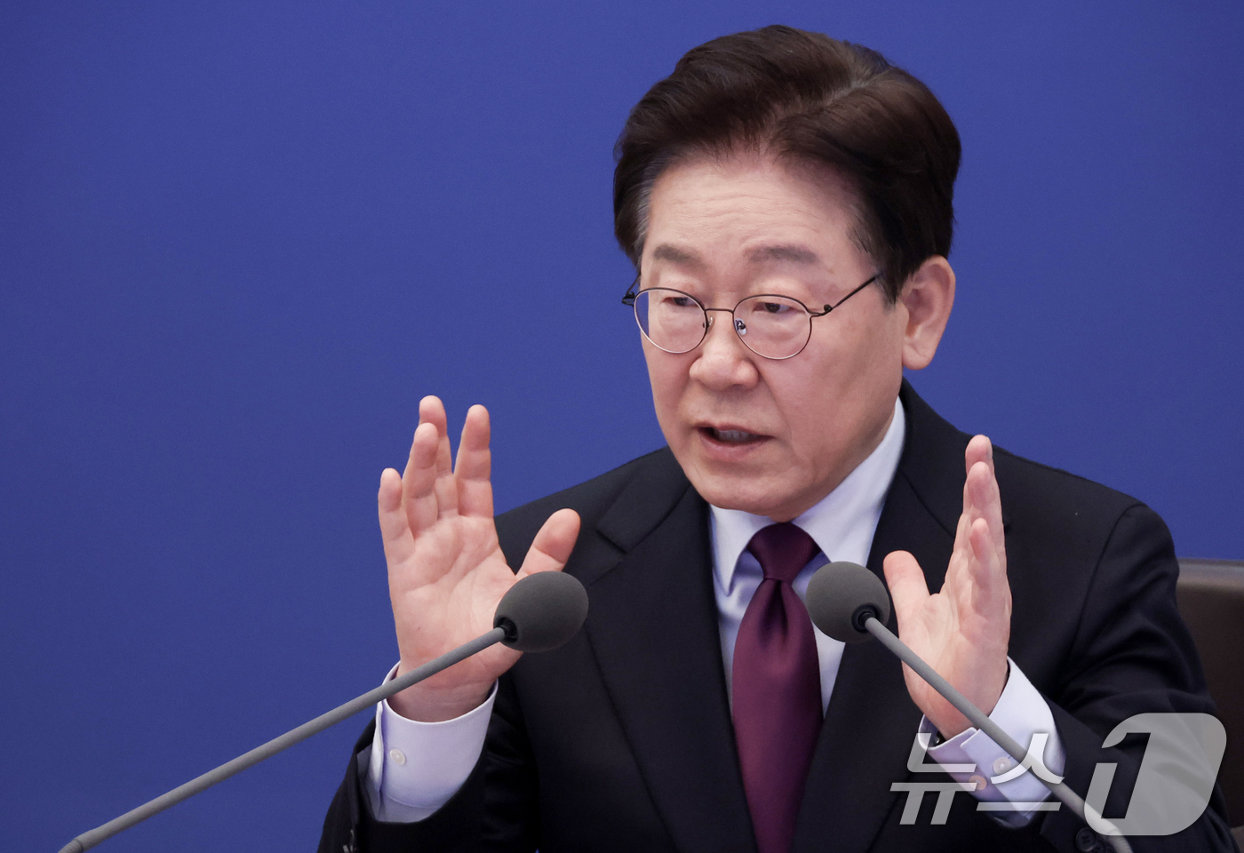 (서울=뉴스1) 허경 기자 = 이재명 대통령이 9일 청와대에서 열린 수석보좌관회의에서 발언하고 있다. 2026.4.9/뉴스1