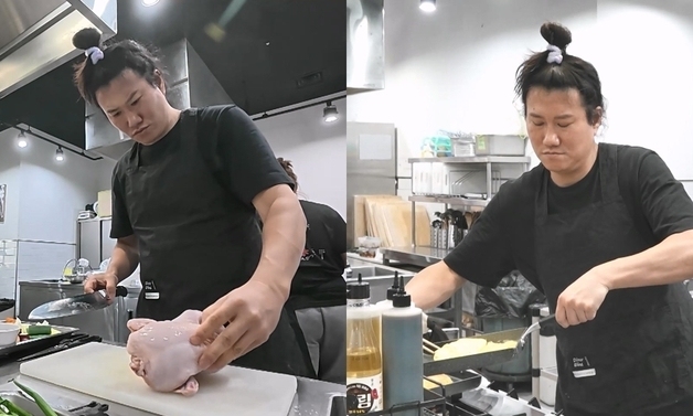 '나혼자산다' 임우일, 요리학원 등록했다…생닭 두고 동공지진