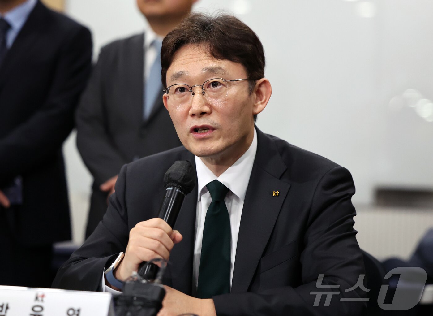 본문 이미지 - 박윤영 KT 대표. 2026.4.9 ⓒ 뉴스1 김진환 기자