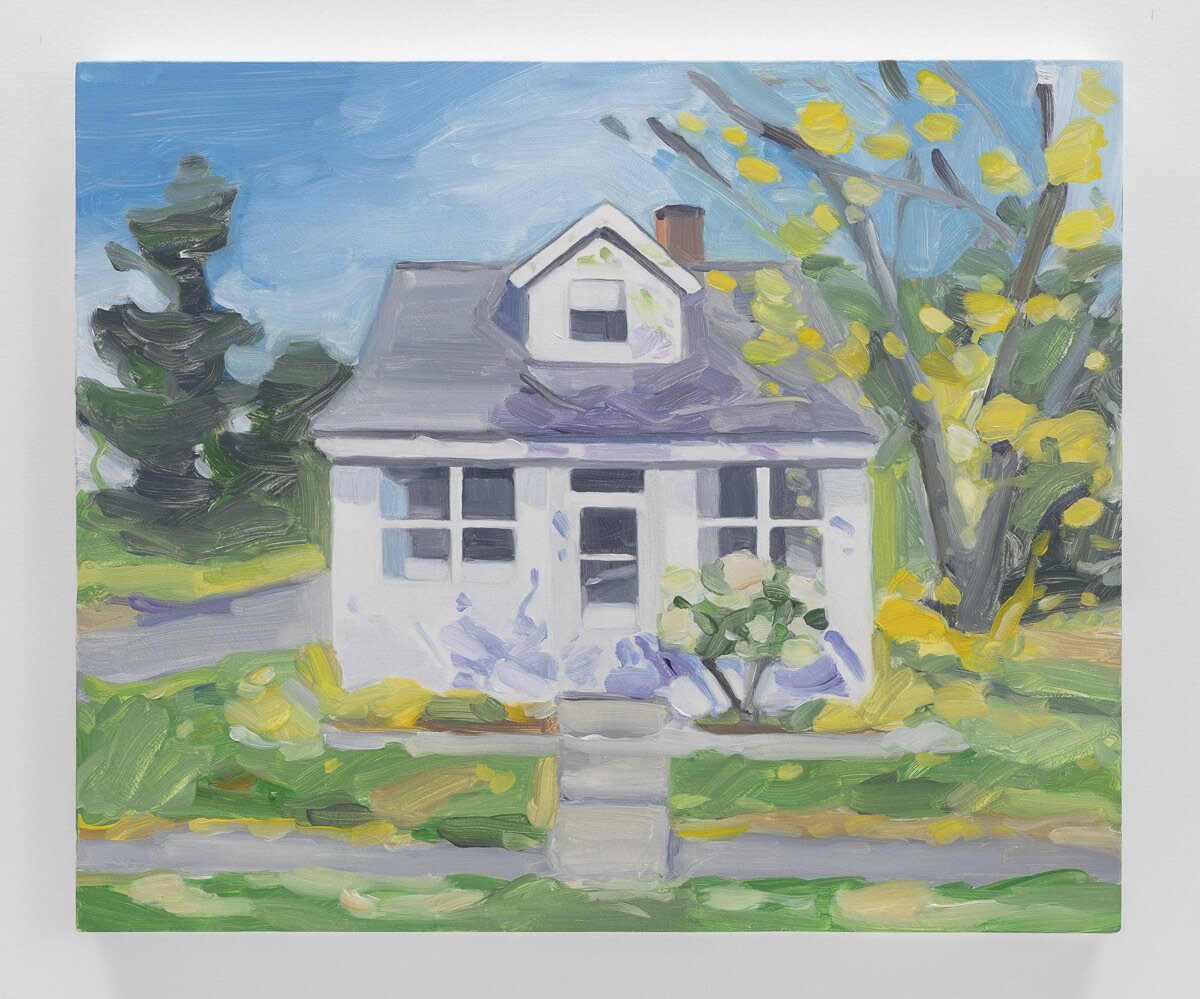 본문 이미지 - 모린 갈라스(Maureen Gallace) 2025, Oil on panel, 25.4 x 30.5 cm, ⓒ Maureen Gallace. Courtesy of the artist and Gladstone (글래드스톤 서울 제공)