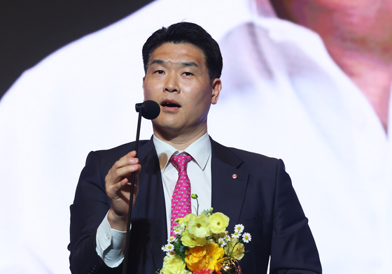 감독상 수상한 LG 조상현 감독