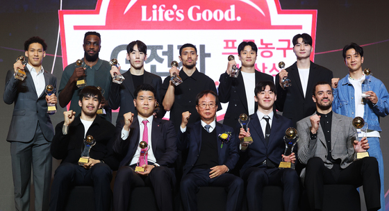 프로농구 시상식 '영광의 얼굴들'