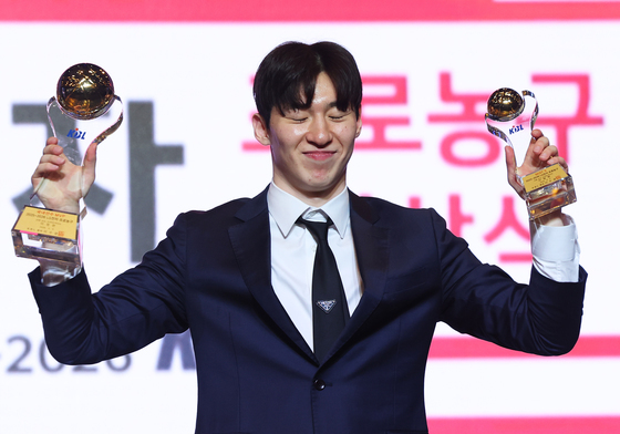 소노 이정현, 국내선수 MVP '감격'