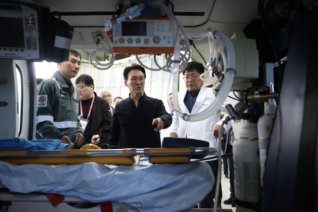 金총리, 호남 응급환자 이송·진료체계 점검…"선도지역 되길"