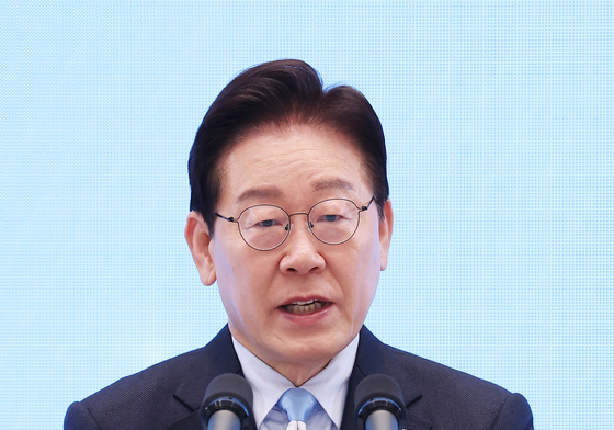노동절 기념사하는 이재명 대통령