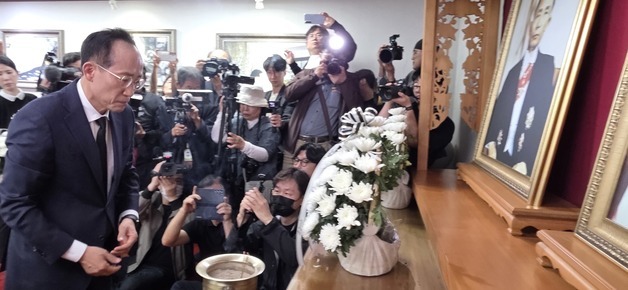 추경호 박정희 전 대통령 생가 방문