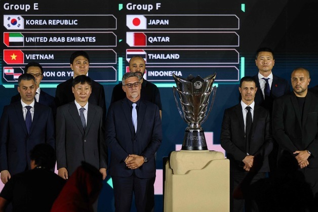 '67년 만에 우승 도전' 한국 축구, 아시안컵서 UAE·베트남과 E조 편성