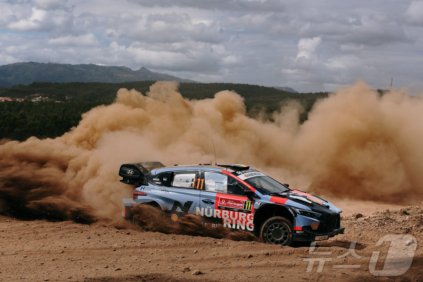 (서울=뉴스1) = 현대자동차가 WRC 2026시즌 첫 우승과 '2026 TCR 월드투어' 개막전 우승을 동시에 달성하는 쾌거를 이뤘다고 11일 밝혔다. 사진은 7일부터 10일(현 …