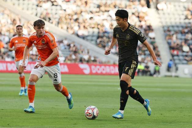 '손흥민 침묵' LA FC, 휴스턴에 1-4 완패…3연속 무승