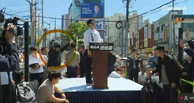 한동훈 측 "카메라 기자 낙상 사고 관련 허위사실 유포…법적 대응"