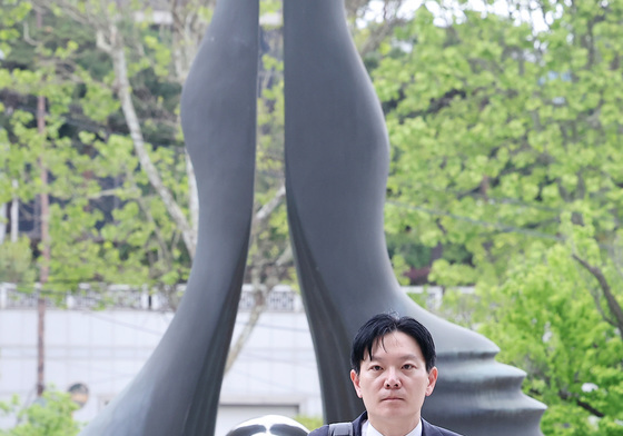 대검 민원실 향하는 박상용 검사