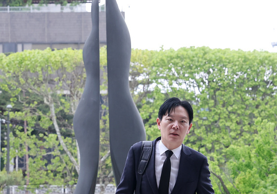 대검 찾은 박상용 검사