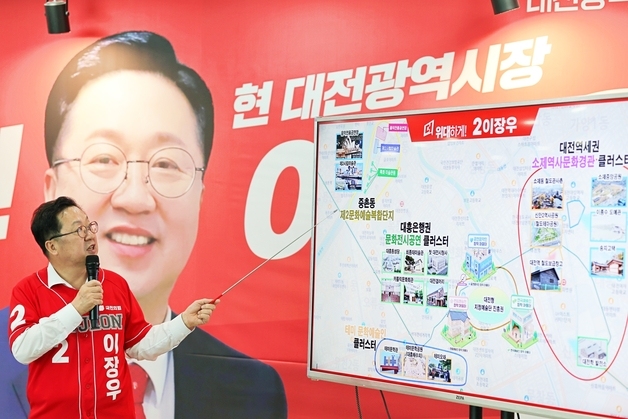 이장우 '문화예술·청년경제' vs 허태정 '장애인 돌봄 공약'…표심 잡기