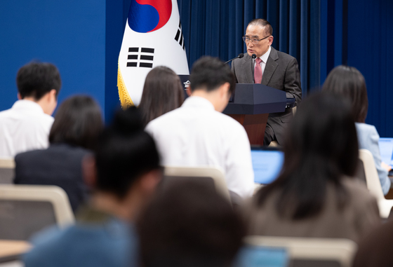 위성락 안보실장 '기자간담회 발언'