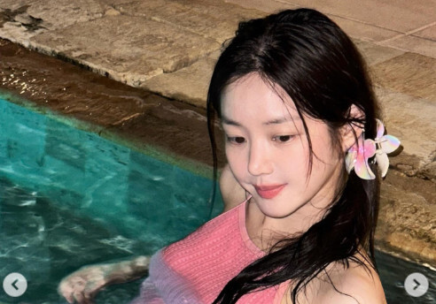 이유비, 발리서 뽐낸 청순 수영복 자태…늘씬 각선미까지 [N샷]