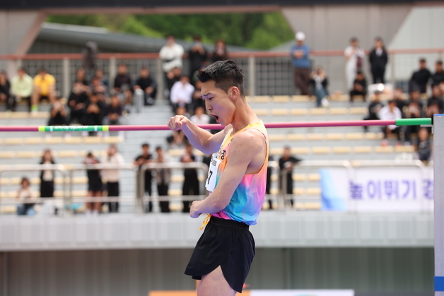 높이뛰기 우상혁, 아시안게임 선발전 우승…생애 첫 金 도전