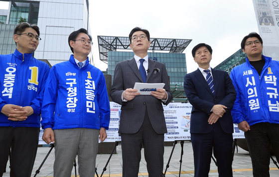 정원오 '네 번째 도심 만들겠다'