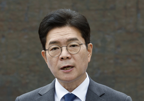 공약 발표하는 정원오 서울시장 후보