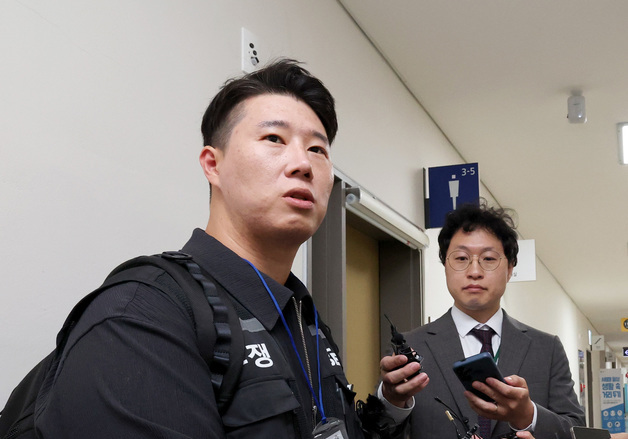 입장 밝히는 삼성전자 노사 최승호 위원장