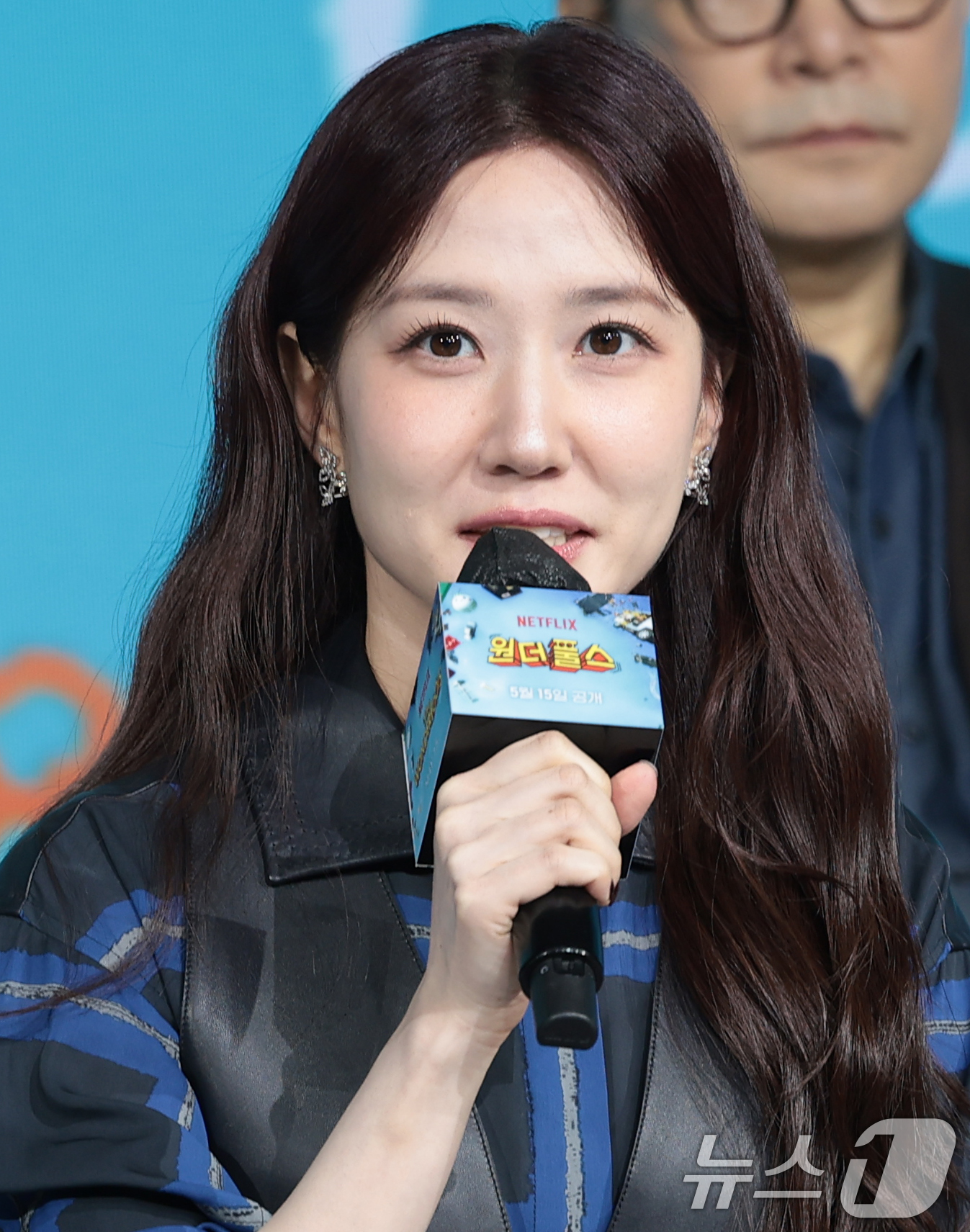 (서울=뉴스1) 권현진 기자 = 배우 최윤지(왼쪽부터)와 배나라, 정이서, 손현주, 김해숙, 유인식 감독, 박은빈, 임성재, 최대훈이 12일 서울 종로구 JW메리어트 동대문 스퀘어 …