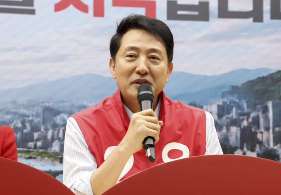 오세훈 "이 추세면 할 수 있다"…정원오 "처음부터 박빙"(종합)